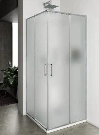 1 deel van de Douchecabine Lacus Vulcano Evo Mat Glas, Doe-het-zelf en Verbouw, Sanitair, Douche, Nieuw, Chroom, Ophalen of Verzenden