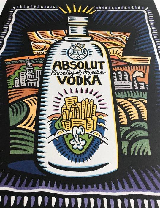 Burton Morris (1964) - Absolut Vodka, Antiek en Kunst, Kunst | Designobjecten