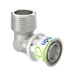 Uponor MLC perskoppeling knie 32 x 1 buitendraad, Ophalen of Verzenden, Nieuw