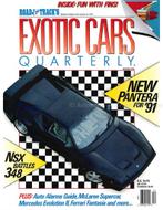 1990 ROAD AND TRACK EXOTIC CARS QUARTERLY VOL.1, NR.4, Nieuw, Author