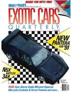 1990 ROAD AND TRACK EXOTIC CARS QUARTERLY VOL.1, NR.4, Nieuw, Author