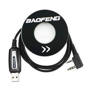 Baofeng portofoon walkie talkie program.kabel met ch340 chip beschikbaar voor biedingen