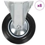vidaXL 8 st Wielen vast 160 mm, Zakelijke goederen, Verzenden