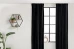 Lifa Living Fluwelen Gordijn - Zwart - Verduisterend - 150 x, Verzenden, Nieuw