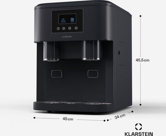 IJsblokjesmachine Ijsmaker crushed en ijsblokjes Zwart, Witgoed en Apparatuur, IJsmachines, Zelfvriezend, Nieuw, Ophalen of Verzenden