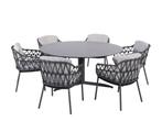 4 Seasons Outdoor Calpi tuinset met Embrace tafel HPL blad Ø, Ophalen of Verzenden, Nieuw