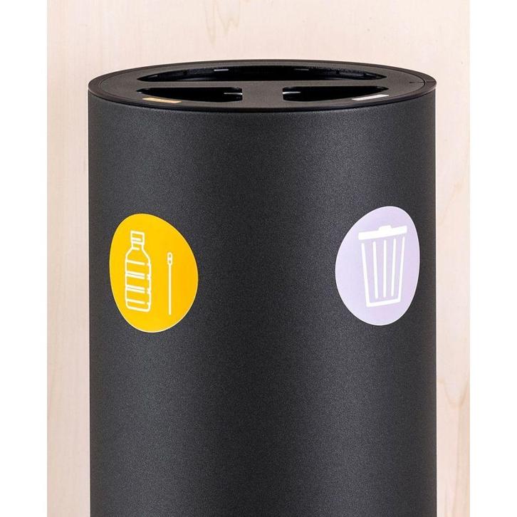 Functionals Statiegeld Blik en Fles afvalstroomsticker voor, Huis en Inrichting, Woonaccessoires | Prullenbakken, Nieuw, Verzenden