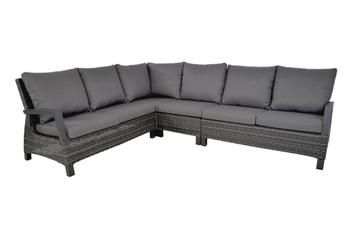 Hoek Loungeset Prato Forte Aluminium/Wicker Lesli Living beschikbaar voor biedingen