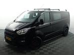 Ford Transit Custom 300 2.0 TDCI Euro 6 L2 ST-line Dubbele C, Zwart, Nieuw, Ford, Lease