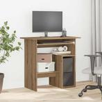 vidaXL Bureau 80x45x74 cm bewerkt hout artisanaal eikenkleur, Verzenden, Nieuw