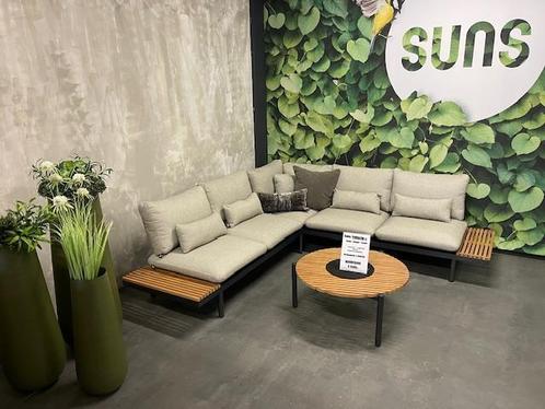 Suns Tondo  loungeset DEMO MODEL € 2995.-, Tuin en Terras, Tuinsets en Loungesets, Bank, Bijzettafel, Nieuw, Aluminium, Loungeset