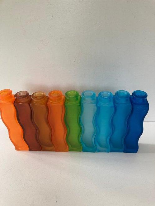 IKEA - Sigga Heimis - Vaas (9) - Skämt - Frosted glas - Wave, Antiek en Kunst, Curiosa en Brocante