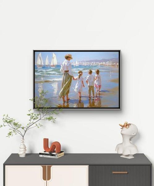 Le Yack (1972) - Reflets d’enfance – signé à la main, Antiek en Kunst, Kunst | Designobjecten