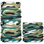 Fako Fashion® - Microfiber Faceshield - Bandana - Nekwarmer, Verzenden, Nieuw