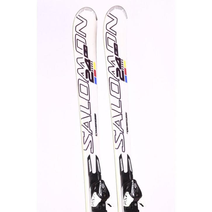 170 skis SALOMON 24 HOURS RACE, ti2, powerline + Salomon Z1, Sport en Fitness, Skiën en Langlaufen, Gebruikt, Verzenden