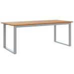 Robuuste Acacia Tuintafel 200cm - Retourdeal - Stoer & Go..., Ophalen of Verzenden, Nieuw, Rechthoekig, Hout