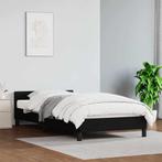 Bedframe Zwart 90x190 | Retourdeal | Nieuwe kans!, Huis en Inrichting, Slaapkamer | Bedden, Overige materialen, 90 cm, Eenpersoons