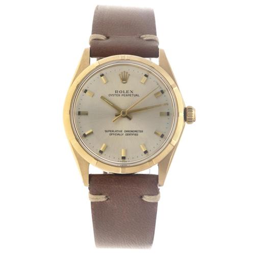 Rolex Oyster Perpetual 34 1007 uit 1968, Sieraden, Tassen en Uiterlijk, Horloges | Dames, Polshorloge, Gebruikt, Rolex, Verzenden