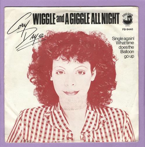 Cory Daye – Wiggle And A Giggle All Night / Single Agai..., Cd's en Dvd's, Vinyl Singles, Verzenden