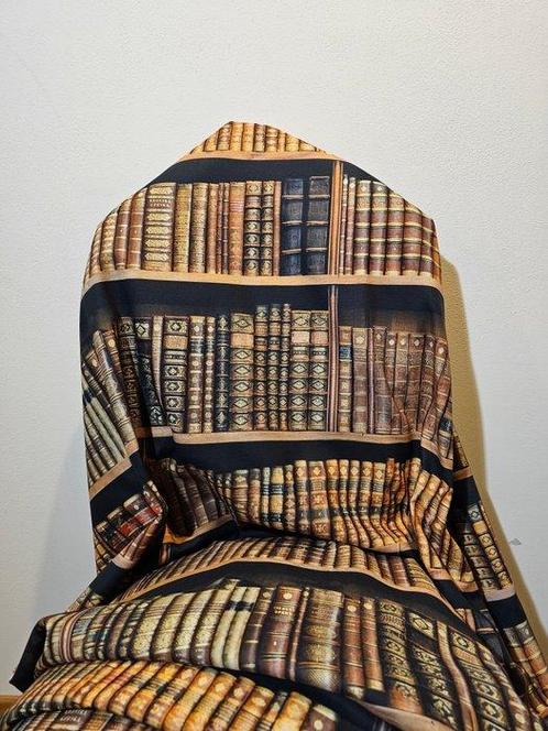 Luxe Oude Boekwinkel Stoffen Exclusief Antiek - Realistisch, Antiek en Kunst, Antiek | Kleden en Textiel