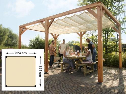 Douglas pergola 324 x 324 cm, Tuin en Terras, Overige Tuin en Terras, Nieuw, Verzenden
