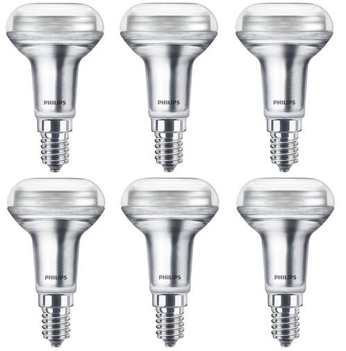 6 stuks Philips LED reflectorlamp R50 E14 2.8W 210lm 2700..., Huis en Inrichting, Lampen | Overige, Nieuw, Ophalen of Verzenden