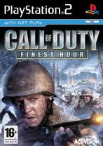 Call of Duty Finest Hour PS2 Garantie & morgen in huis!, Avontuur en Actie, Vanaf 16 jaar, Ophalen of Verzenden, 1 speler