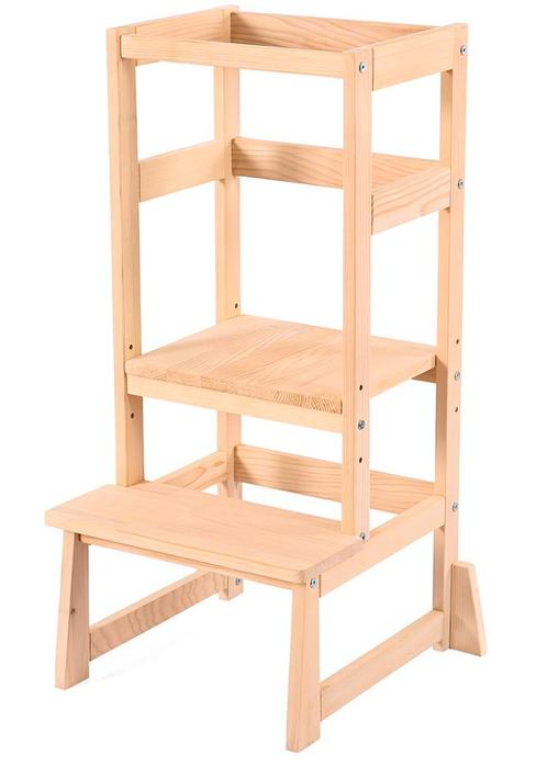 Kukka Houten Leertoren Keukenhulp KWL170, Kinderen en Baby's, Kinderkamer | Tafels en Stoelen, Nieuw, Verzenden