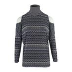 Verysimple • zilver grijze top met col • XS (IT40), Kleding | Dames, Tops, Verzenden, Verysimple, Nieuw, Maat 34 (XS) of kleiner