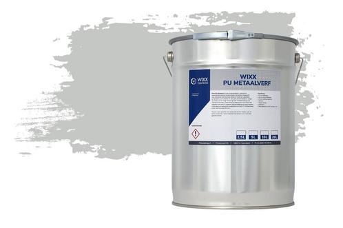 Wixx PU Metaalverf RAL 7035 | Lichtgrijs 10L, Doe-het-zelf en Verbouw, Verf, Beits en Lak, Verf, Grijs, Nieuw, 5 tot 10 liter
