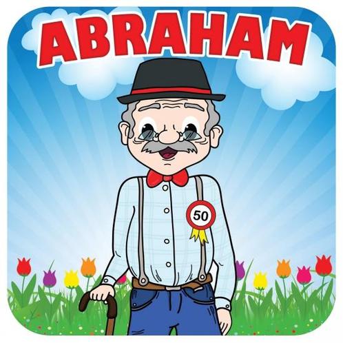 Abraham bierviltjes - 50 Abraham versiering, Hobby en Vrije tijd, Feestartikelen, Ophalen of Verzenden