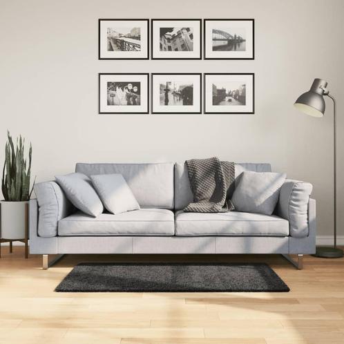 vidaXL Vloerkleed PAMPLONA shaggy hoogpolig modern 60x110 cm, Huis en Inrichting, Stoffering | Tapijten en Kleden, Nieuw, Verzenden