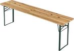2dekans | Houten Biertafelset / Bierbank Passau - 3-delig -, Tuin en Terras, Tuinsets en Loungesets, Ophalen of Verzenden, Zo goed als nieuw