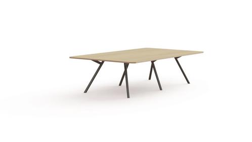 Vergadertafel rechthoek Bridge | B480xD160cm, Zakelijke goederen, Kantoor en Winkelinrichting | Kantoormeubilair en Inrichting