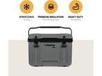 Steamy BMX 26 - Koelbox - 26 Liter - Grijs, Huis en Inrichting, Verzenden, Zo goed als nieuw