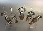 Wijnfles/ fles stopper, Johannes Leonardus Jacobus Caron,, Antiek en Kunst
