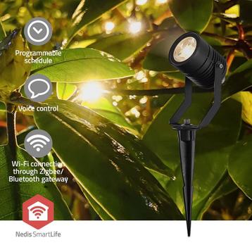 Set van 3 Tuinspots Zigbee 3.0 | RGB | 3W Met App bediening beschikbaar voor biedingen
