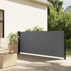 vidaXL Windscherm uittrekbaar 120x500 cm antracietkleurig, Tuin en Terras, Verzenden, Nieuw