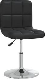 4 eetkamerstoelen Bureaustoel Stoel Kavala kunstleer, Ophalen, Kunststof, Zwart, Nieuw