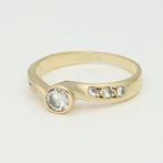 Ring - 14 karaat Geel goud Diamant (Natuurlijk), Sieraden, Tassen en Uiterlijk, Ringen, Nieuw