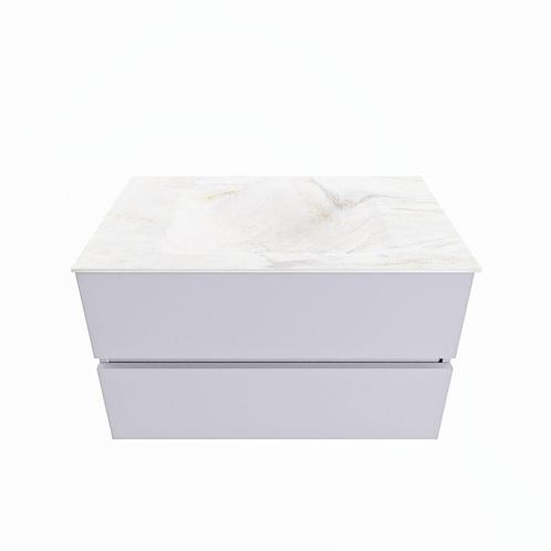 MONDIAZ VICA-DLUX 80cm badmeubel onderkast Cale 2 lades., Doe-het-zelf en Verbouw, Sanitair, Bad, Nieuw, Ophalen of Verzenden
