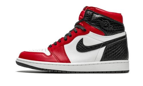 Jordan 1 Retro High Satin Snake Chicago (W), Kleding | Dames, Schoenen