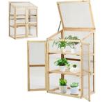 LIVSK Set van 2 Kassen - Ruime Schuurkas en Houten Minikas -, Verzenden, Nieuw