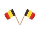 Vlagprikker België Wapperend 144st., Nieuw, Verzenden