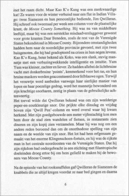 De kat die onraad rook / Jim Qwilleran 9789044928860, Boeken, Romans, Zo goed als nieuw, Verzenden