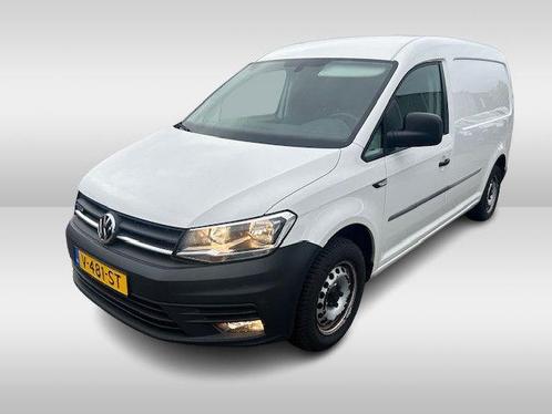 Volkswagen Caddy 1.4 TGI L2H1 EcoFuel Maxi Comfortline (111, Auto's, Bestelauto's, Lease, Zwart, Handgeschakeld, Wit, Financial lease