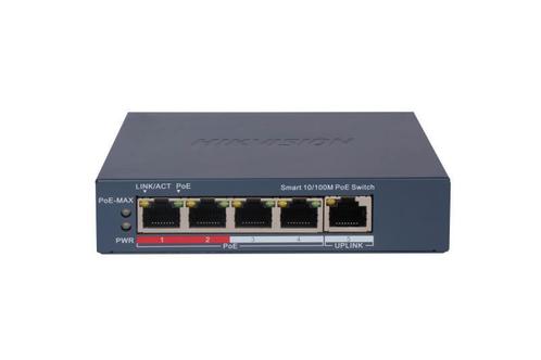 DS-3E1105P-EI, 4x PoE, 100 Mbps, 5 poorts smart managed swit, Audio, Tv en Foto, Videobewaking, Nieuw, Ophalen of Verzenden