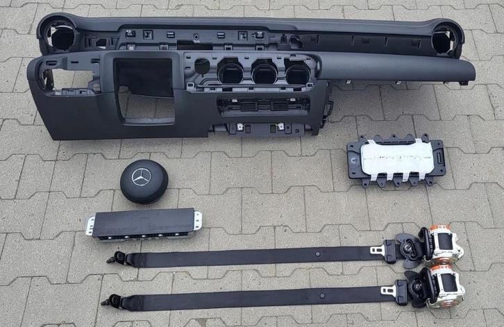 Complete Airbag Set Mercedes CLA W118, Auto-onderdelen, Dashboard en Schakelaars, Gebruikt, Mercedes-Benz, Verzenden