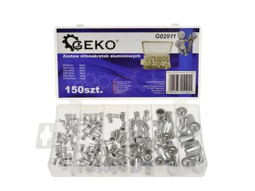 Aluminium Klinknagelmoeren Set - 150 Delig - Klinknagelmoer, Auto diversen, Autogereedschap, Nieuw, Ophalen of Verzenden