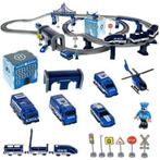Elektrische Politie Treinset – 92-delige Speelgoed Treinbaan, Kinderen en Baby's, Speelgoed | Educatief en Creatief, Ophalen of Verzenden